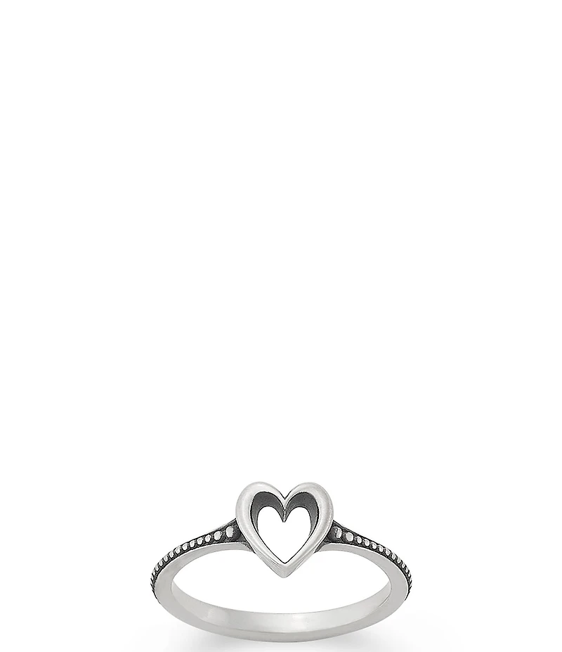 James Avery Delicate Heart Band Ring