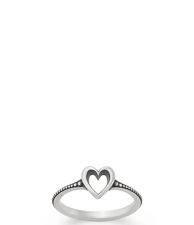 James Avery Delicate Heart Band Ring