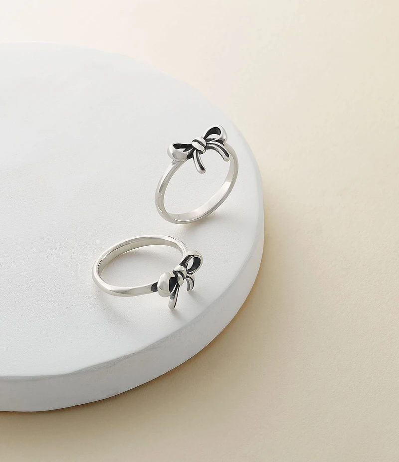James Avery Delicate Bow Band Ring