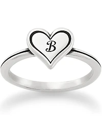 James Avery Delicate Heart Initial Ring