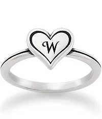 James Avery Delicate Heart Initial Ring