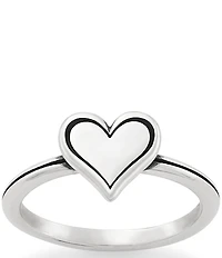 James Avery Delicate Heart Initial Ring