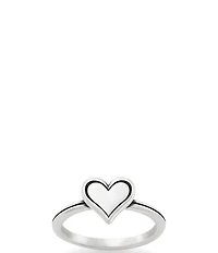 James Avery Delicate Heart Initial Ring