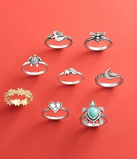 James Avery Delicate Heart Initial Ring