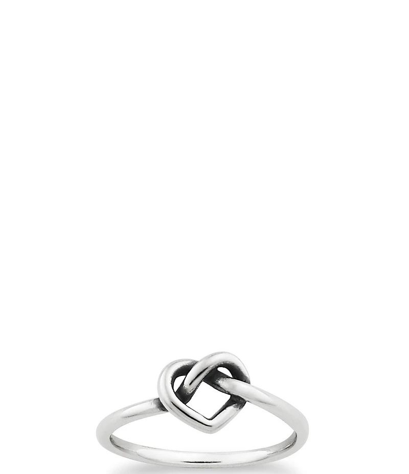 James Avery Delicate Heart Knot Ring