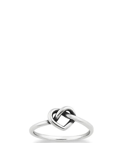 James Avery Delicate Heart Knot Ring