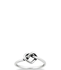 James Avery Delicate Heart Knot Ring