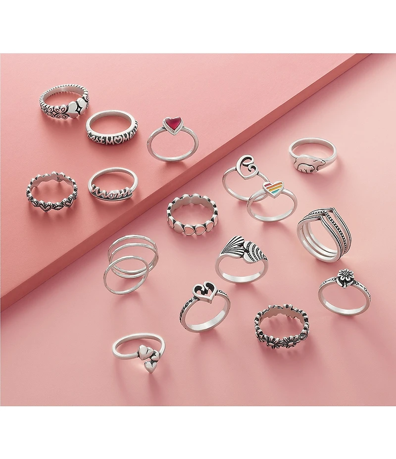 James Avery Delicate Mother's Love Heart Ring