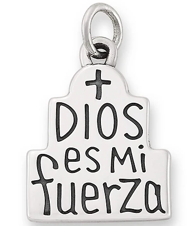 James Avery Dios Es Mi Fuerza Charm