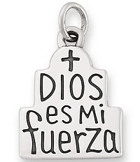 James Avery Dios Es Mi Fuerza Charm