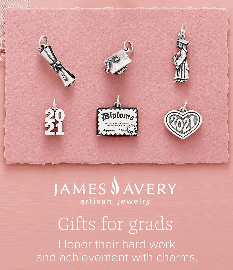 James Avery Diploma Graduation Charm