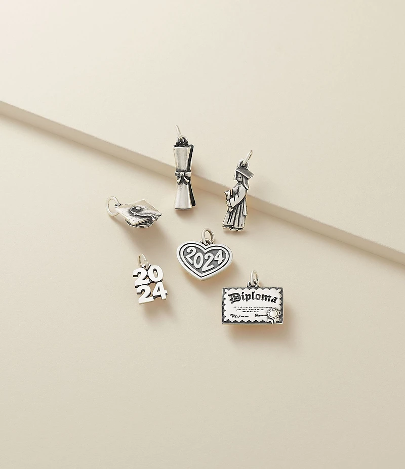 James Avery Diploma Graduation Charm