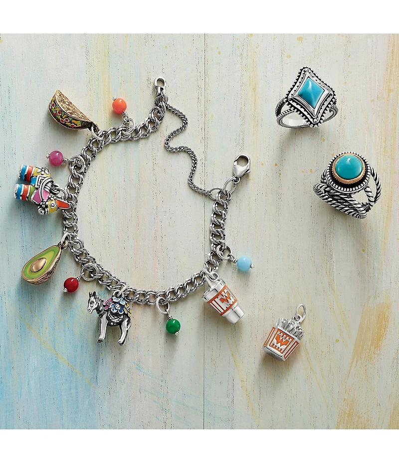 James Avery Enamel Avocado Novelty Charm