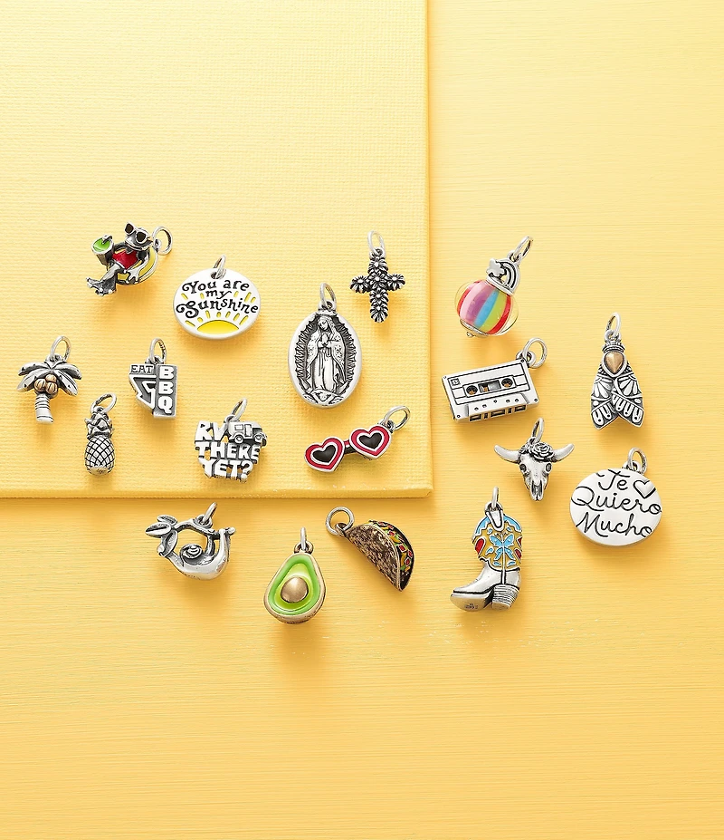 James Avery Enamel Avocado Novelty Charm