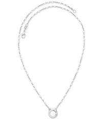 James Avery Enamel Beaded Chain Changeable Charm Holder Necklace
