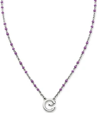 James Avery Enamel Beaded Changeable Charm Holder Necklace