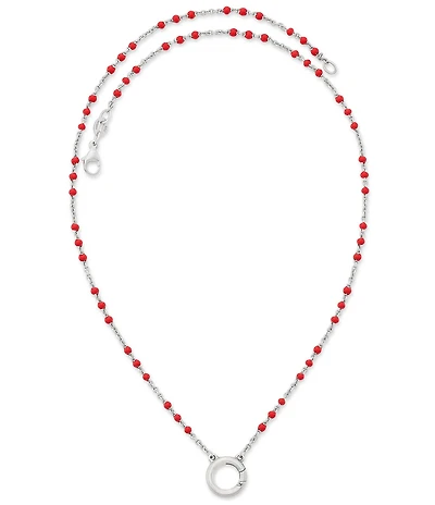 James Avery Beaded Enamel Changeable Charm Necklace