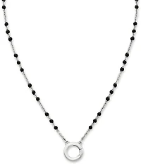 James Avery Enamel Beaded Changeable Charm Holder Necklace