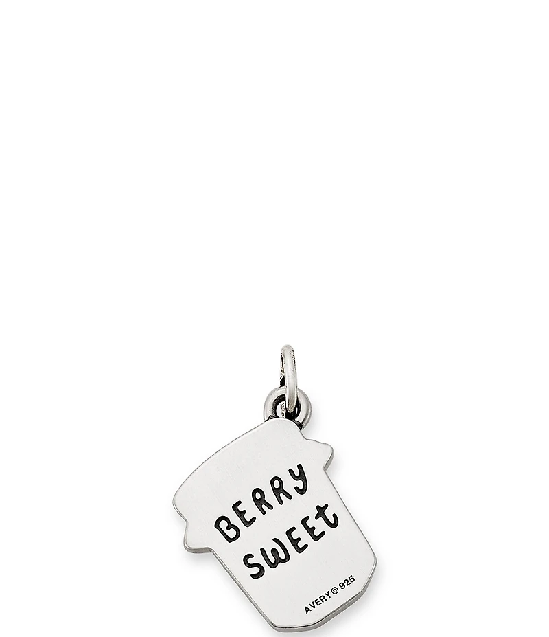 James Avery Enamel Berry Sweet Heart Charm