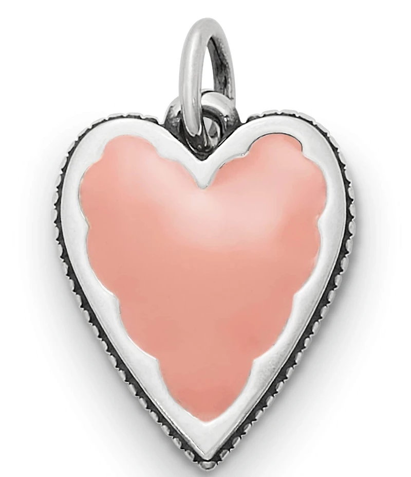 James Avery Enamel Heart Charm