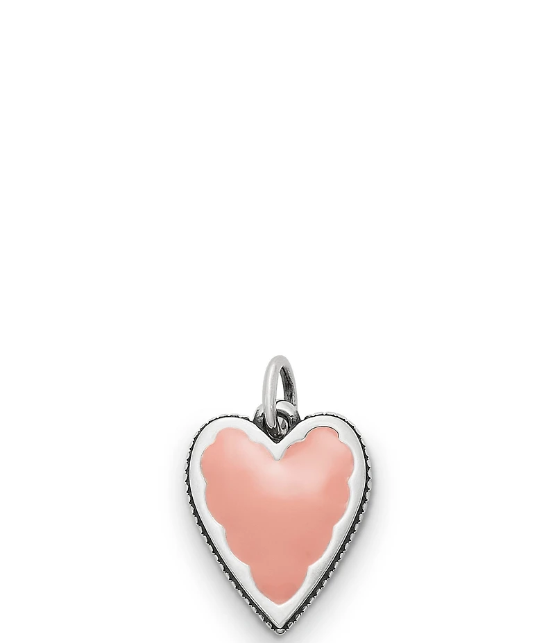James Avery Enamel Heart Charm