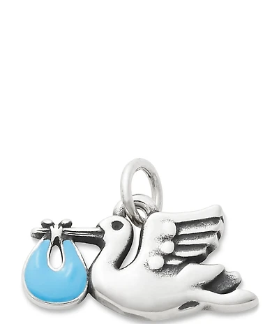 James Avery Enamel Blue Special Delivery Charm