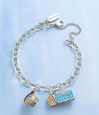 James Avery Enamel Bluebell Ice Cream Sandwich Novelty Charm