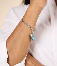 James Avery Enamel Bluebell Ice Cream Sandwich Novelty Charm