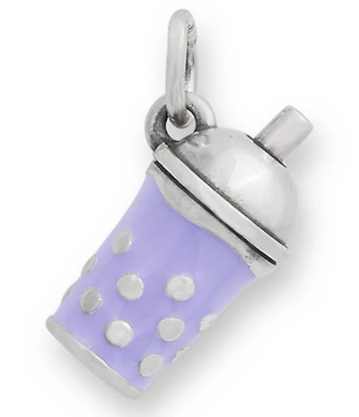 James Avery Enamel Boba Tea Charm