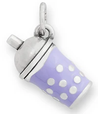 James Avery Enamel Boba Tea Charm