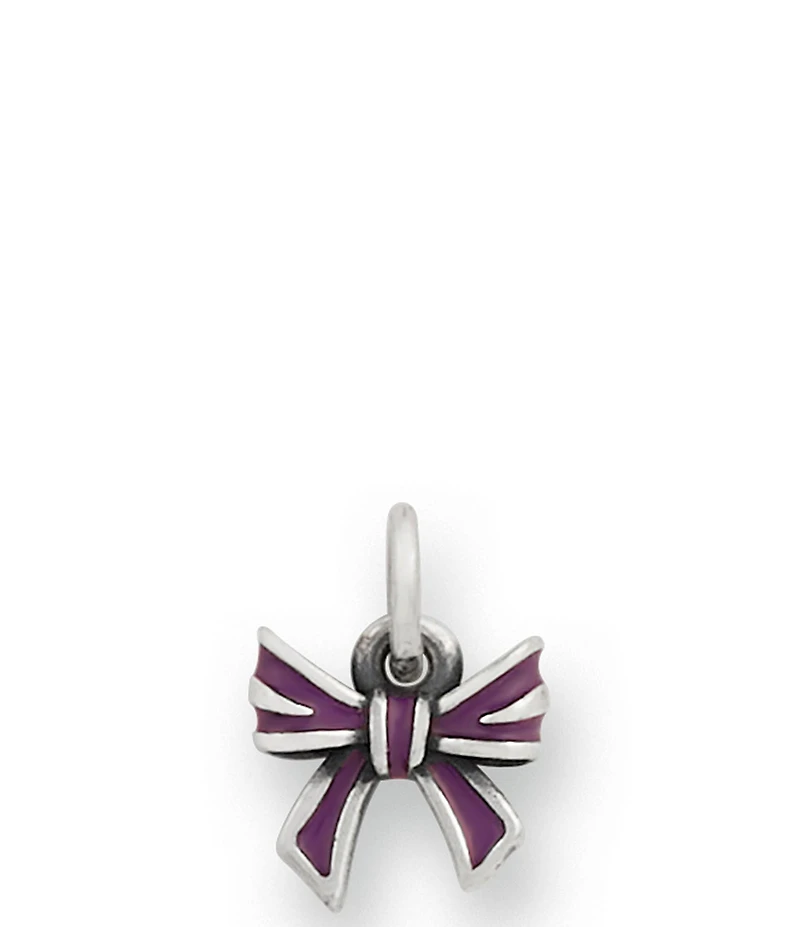 James Avery Enamel Bow Charm