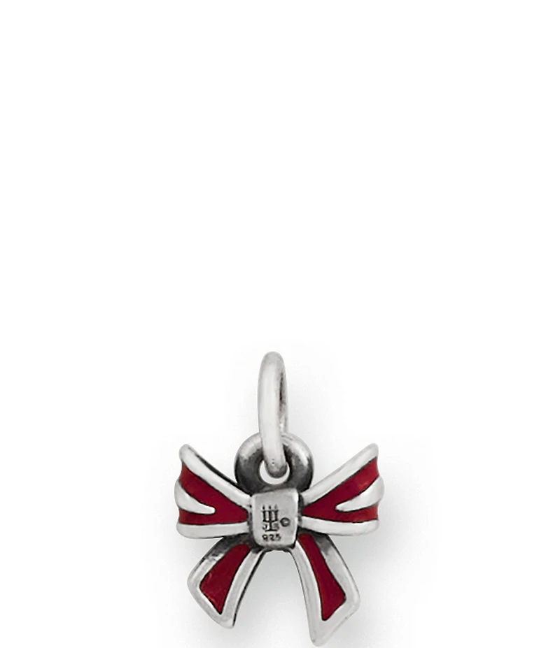James Avery Enamel Bow Charm