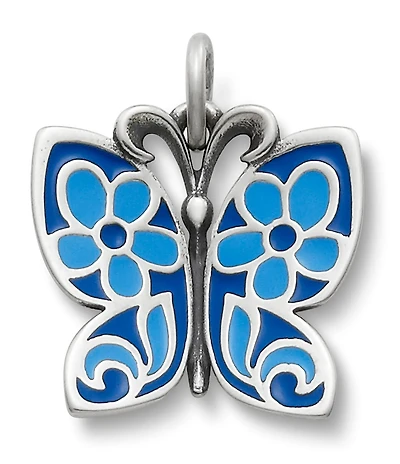 James Avery Enamel Butterfly Charm