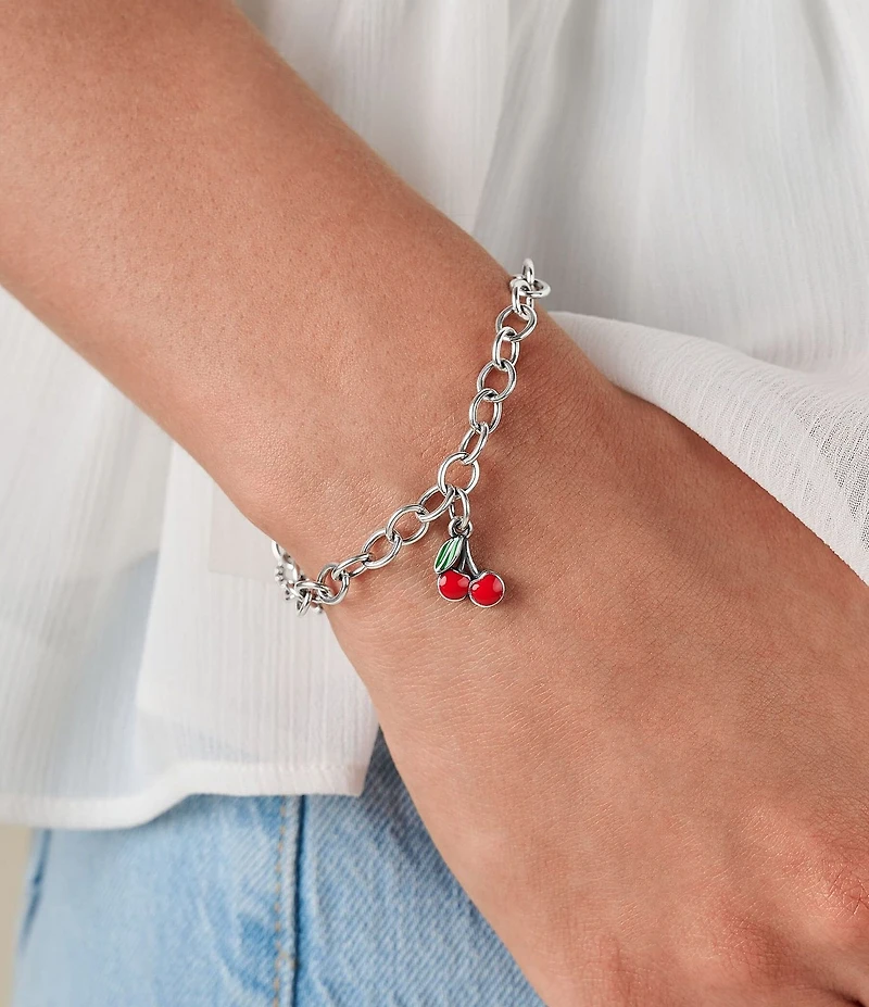 James Avery Enamel Cherries Charm