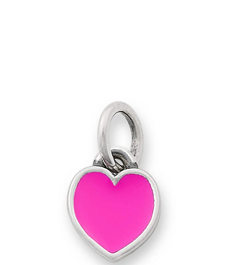 James Avery Enamel Connected Hearts Charm