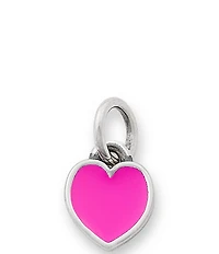 James Avery Enamel Connected Hearts Charm