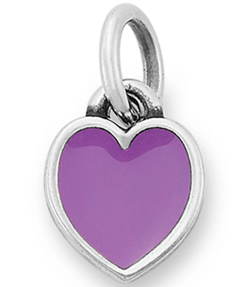 James Avery Enamel Connected Hearts Charm