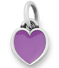 James Avery Enamel Connected Hearts Charm