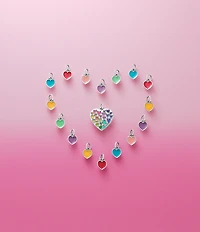 James Avery Enamel Connected Hearts Charm
