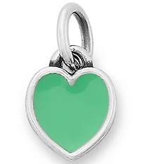 James Avery Enamel Connected Hearts Charm