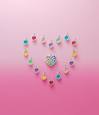 James Avery Enamel Connected Hearts Charm