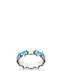 James Avery Enamel Connected Stars Band Ring