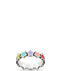 James Avery Enamel Connected Stars Band Ring