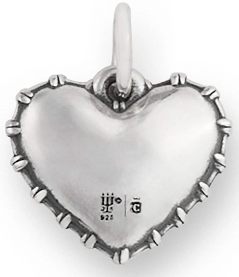 James Avery Enamel Consuela Heart Charm