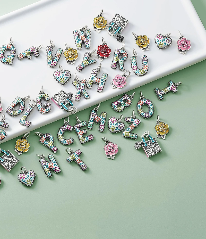 James Avery Enamel Consuela Heart Charm