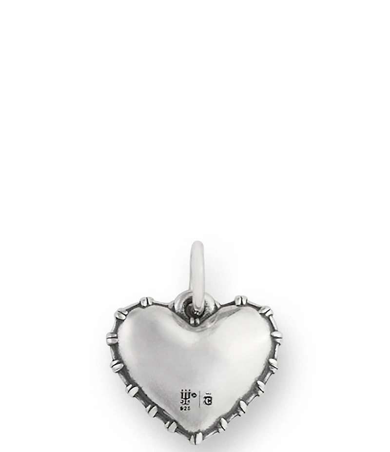 James Avery Enamel Consuela Heart Charm