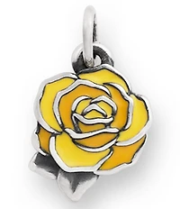 James Avery Enamel Consuela Rose Charm