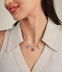 James Avery Enamel Consuela Rose Charm