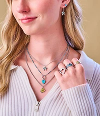 James Avery Enamel Consuela Rose Charm