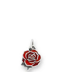 James Avery Enamel Consuela Rose Charm